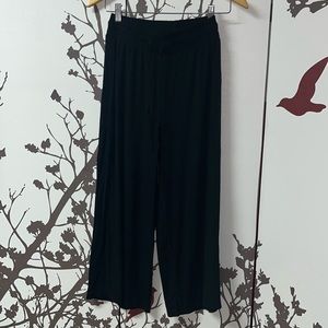 Streetwear Society Size Small Black Flare Pants with Drawstring Garter $10